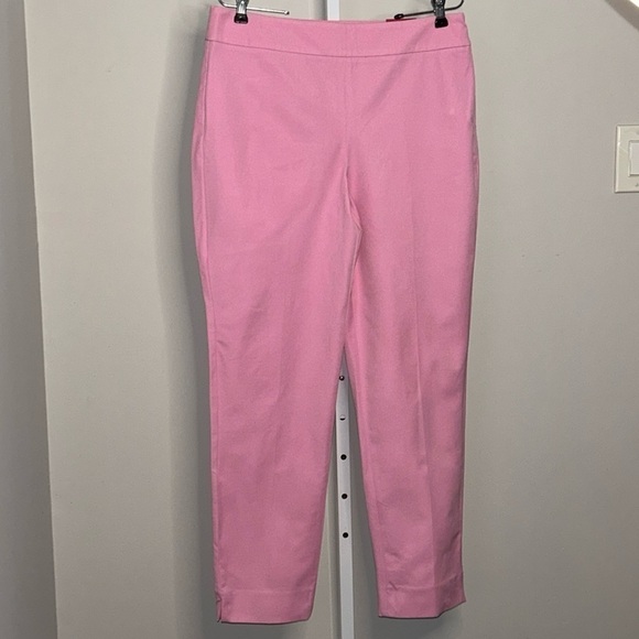 NWT Talbots Chatham Ankle Pant Cotton Candy Pink Size 10 Curvy - Picture 3 of 10